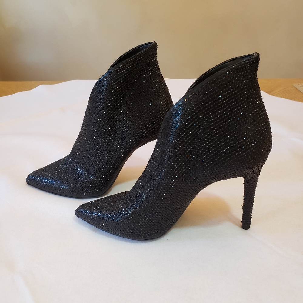 Jessica Simpson rhinestone heels